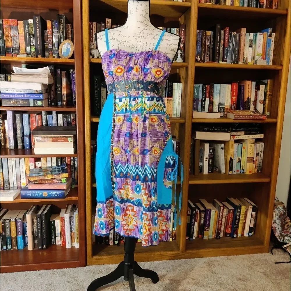 Midi Forla Paris Dress M Nwt